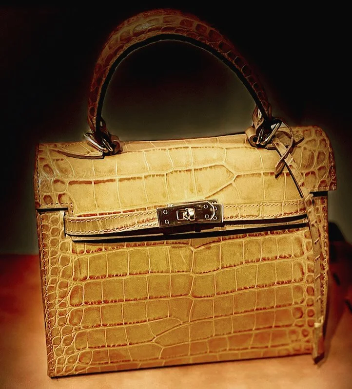 Beige croc bag 2025